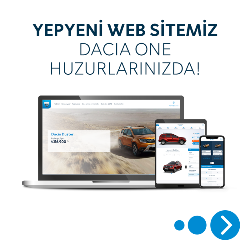 Dacia web sitesi yenilendi